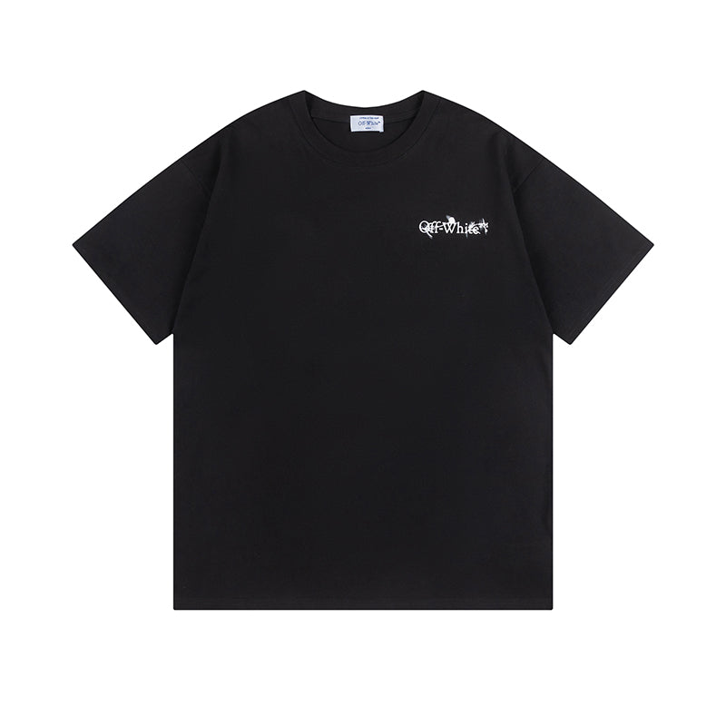OFF-WHITE Cotton Short-sleeved T-shirt 9012