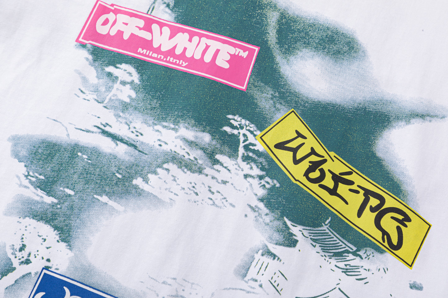 OFF-WHITE Cotton Short-sleeved T-shirt 9020