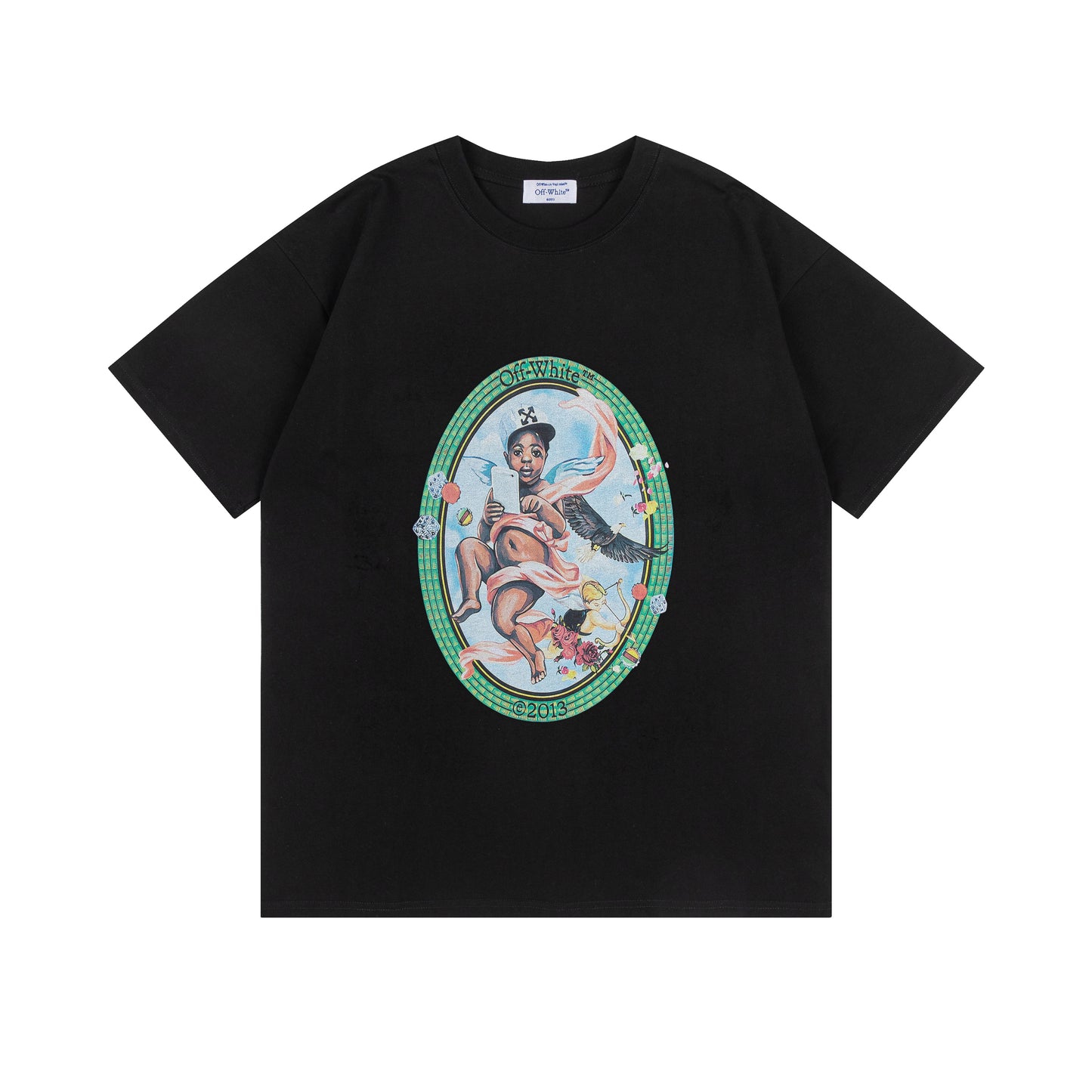 OFF-WHITE Cotton Short-Sleeved T-Shirt 9013