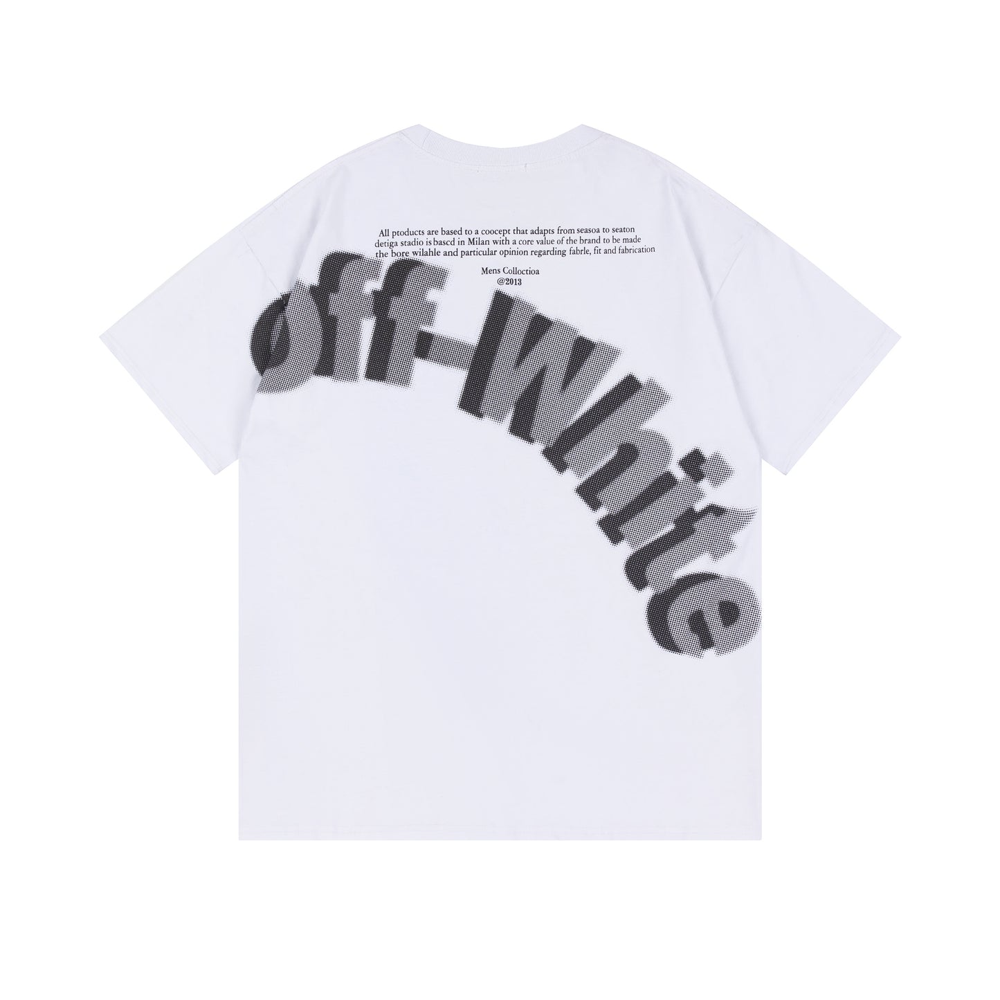 OFF-WHITE Cotton Short-sleeved T-shirt 9026
