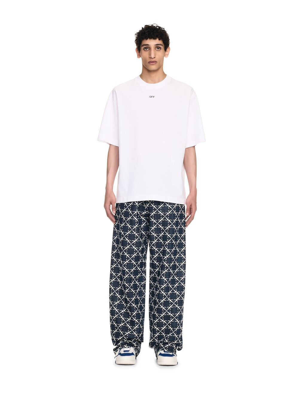 OFF-WHITE Cotton Short-sleeved T-shirt 9008