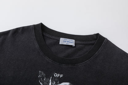 OFF-WHITE Cotton Short-sleeved T-shirt 9039
