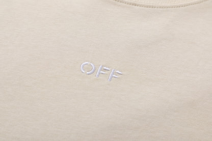 OFF-WHITE Cotton Short-sleeved T-shirt 8030