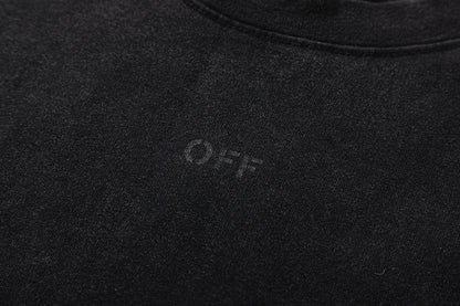 OFF-WHITE Cotton Short-sleeved T-shirt 8033