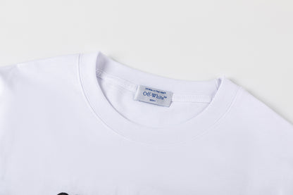 OFF-WHITE Cotton Short-sleeved T-shirt 9037