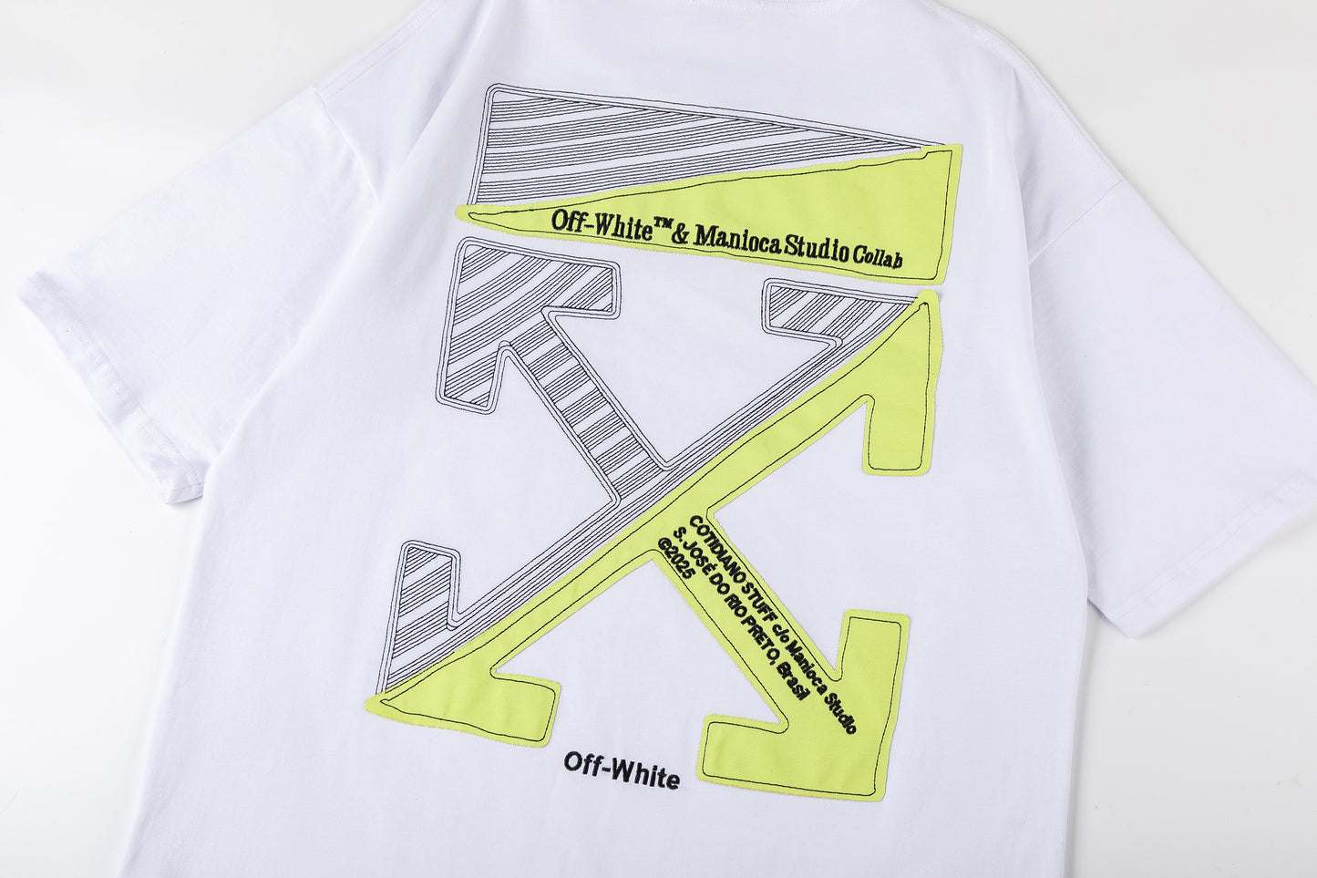 OFF-WHITE Cotton Short-sleeved T-shirt 9037