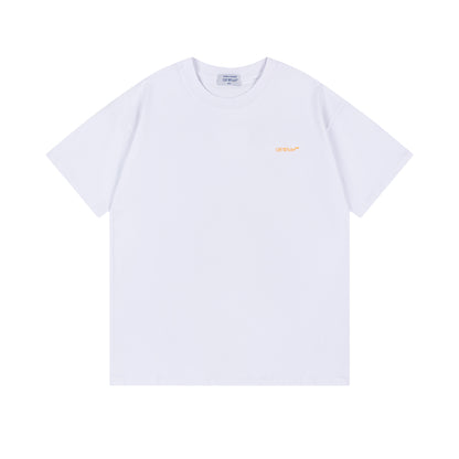 OFF-WHITE Cotton Short Sleeve T-Shirt 9028