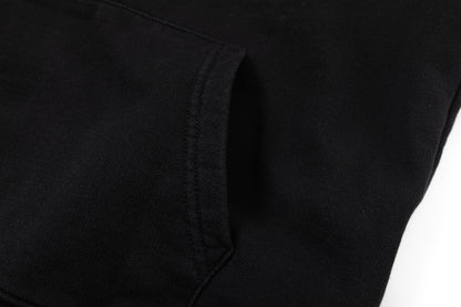 Off white 460g heavy washed hooded sweatshirt 8108