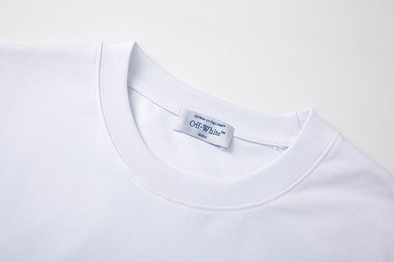 OFF-WHITE Cotton Short-sleeved T-shirt 9007