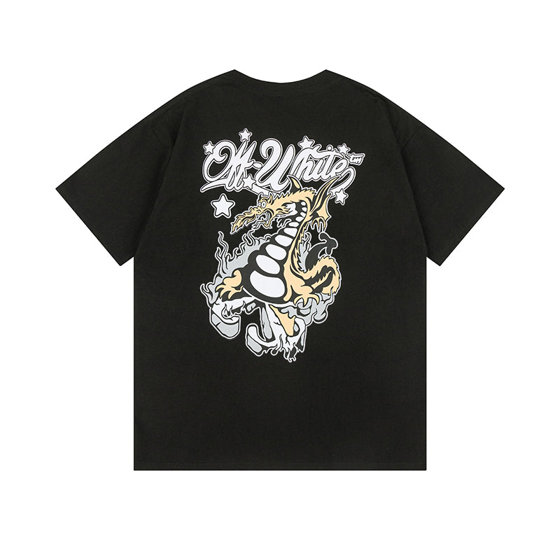 OFF-WHITE Cotton Short-sleeved T-shirt 9004