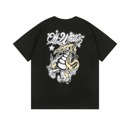 OFF-WHITE Cotton Short-sleeved T-shirt 9004