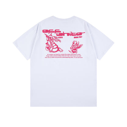 OFF-WHITE Cotton Short-sleeved T-shirt 9006