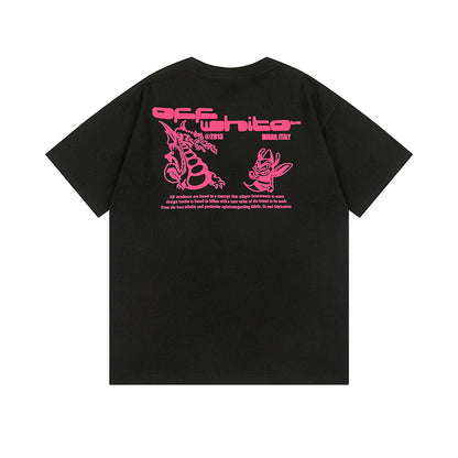 OFF-WHITE Cotton Short-sleeved T-shirt 9006