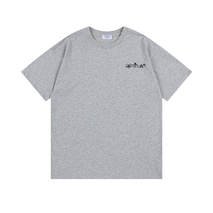 OFF-WHITE Cotton Short-sleeved T-shirt 9012
