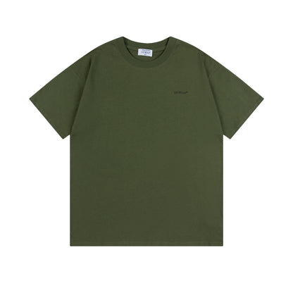 OFF-WHITE Cotton Short-sleeved T-shirt 9001