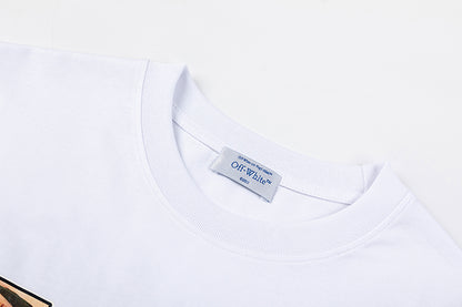 OFF-WHITE Cotton Short-sleeved T-shirt 9010