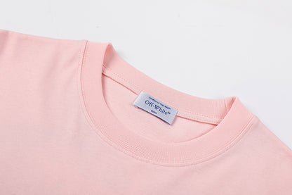 OFF-WHITE Cotton Short-sleeved T-shirt 9012