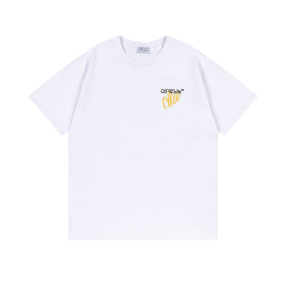 OFF-WHITE Cotton Short-sleeved T-shirt 9065