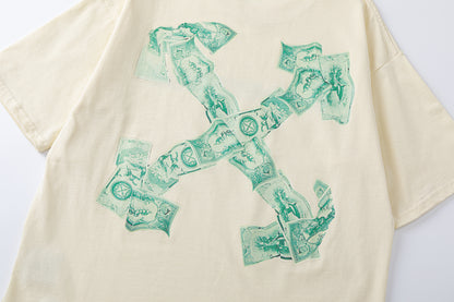 OFF-WHITE Cotton Short-sleeved T-shirt 9015