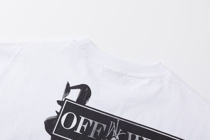 OFF-WHITE Cotton Short-sleeved T-shirt 9020