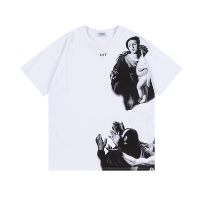 OFF-WHITE Cotton Short-sleeved T-shirt 9023