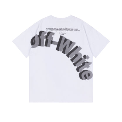OFF-WHITE Cotton Short-sleeved T-shirt 9026