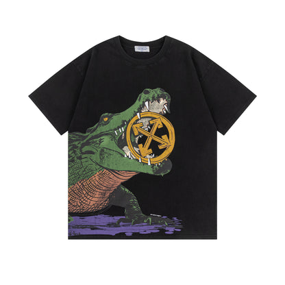 OFF-WHITE Cotton Short-sleeved T-shirt 9022