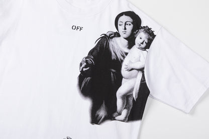 OFF-WHITE Cotton Short-sleeved T-shirt 9023