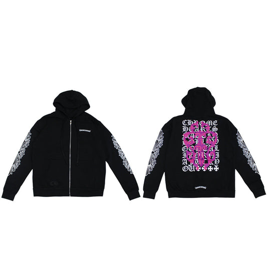 Chrome Hearts ジップアップ パーカー K5016 