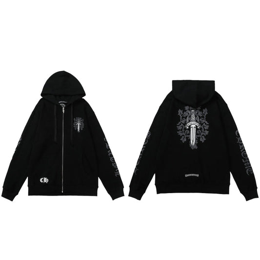 Chrome Hearts ジップアップ パーカー M8509 