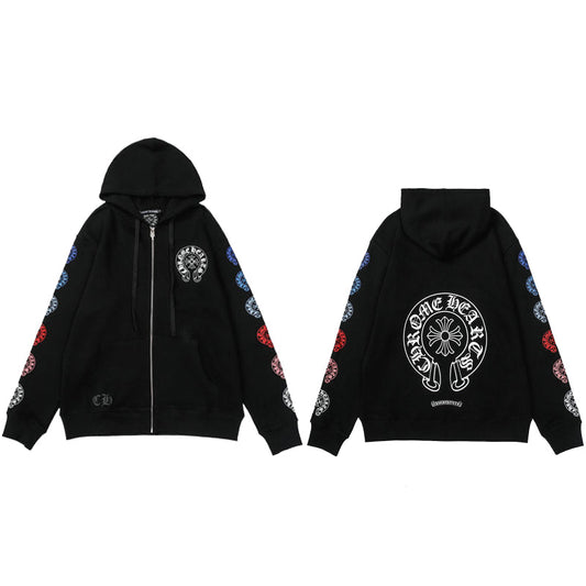 Chrome Hearts ジップアップ パーカー K5011 