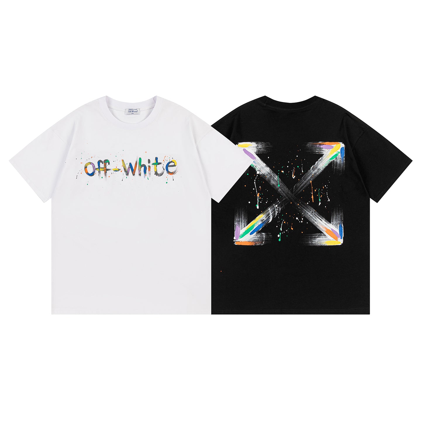 OFF-WHITE Cotton Short-sleeved T-shirt 9069