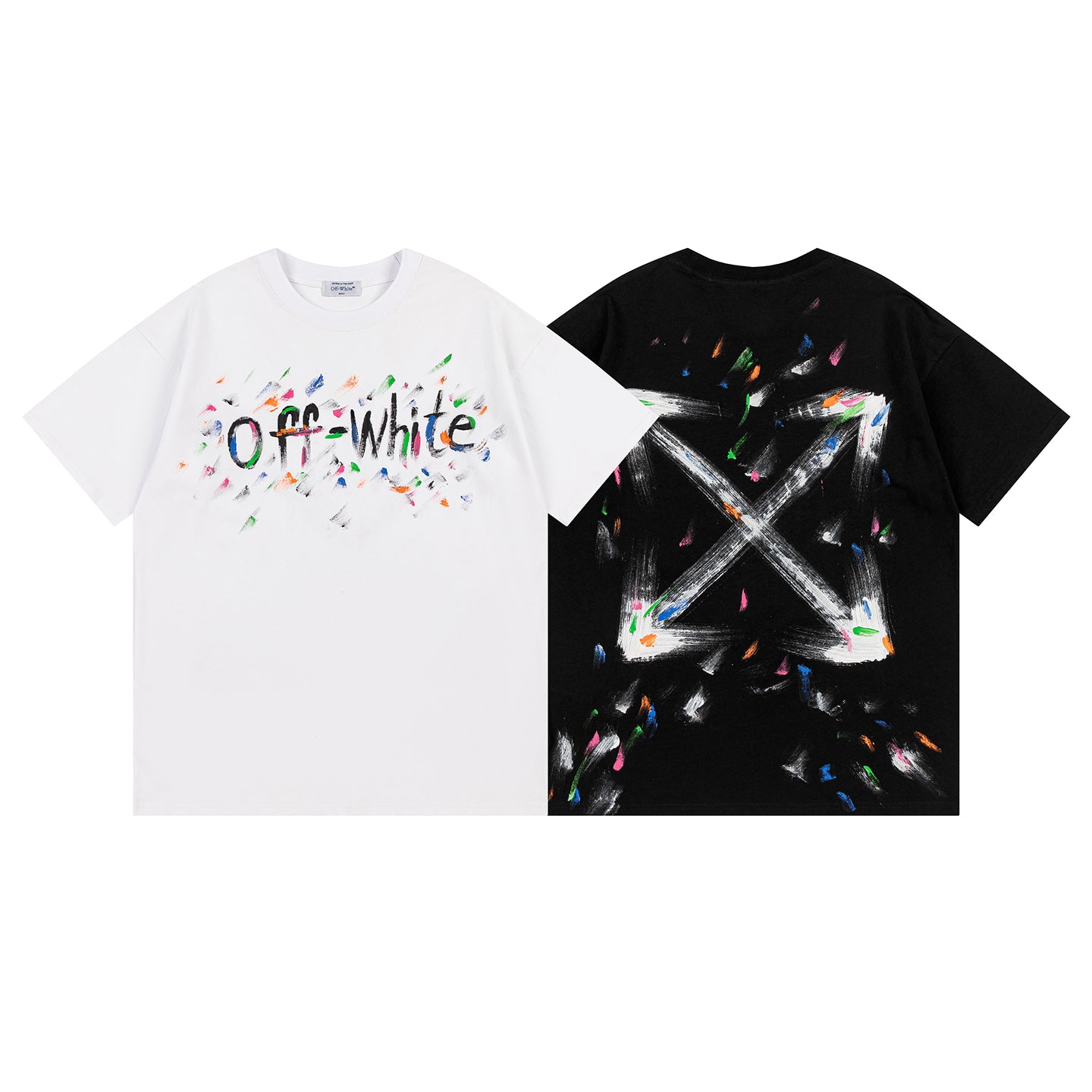 OFF-WHITE Cotton Short-sleeved T-shirt 9068