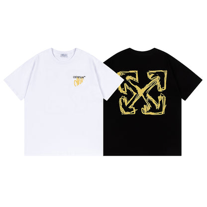 OFF-WHITE Cotton Short-sleeved T-shirt 9065
