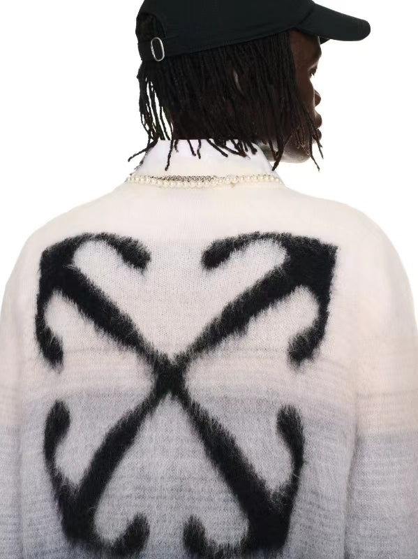 OFF WHITE mohair sweater 608