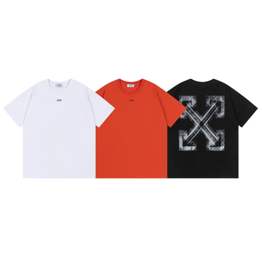 OFF-WHITE Cotton Short-sleeved T-shirt 9014
