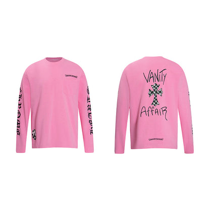 Chrome Hearts Men's Long-Sleeve T-shirt Sweatshirt K8002