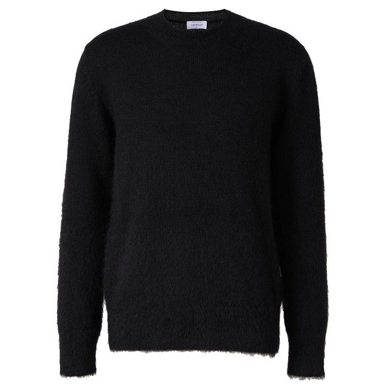 OFF WHITE OW mohair striped arrows 393