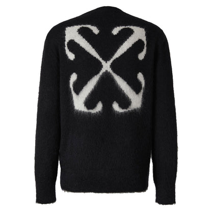 OFF WHITE OW mohair striped arrows 393