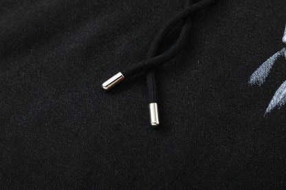 Off white 460g heavy washed hooded sweatshirt 9081
