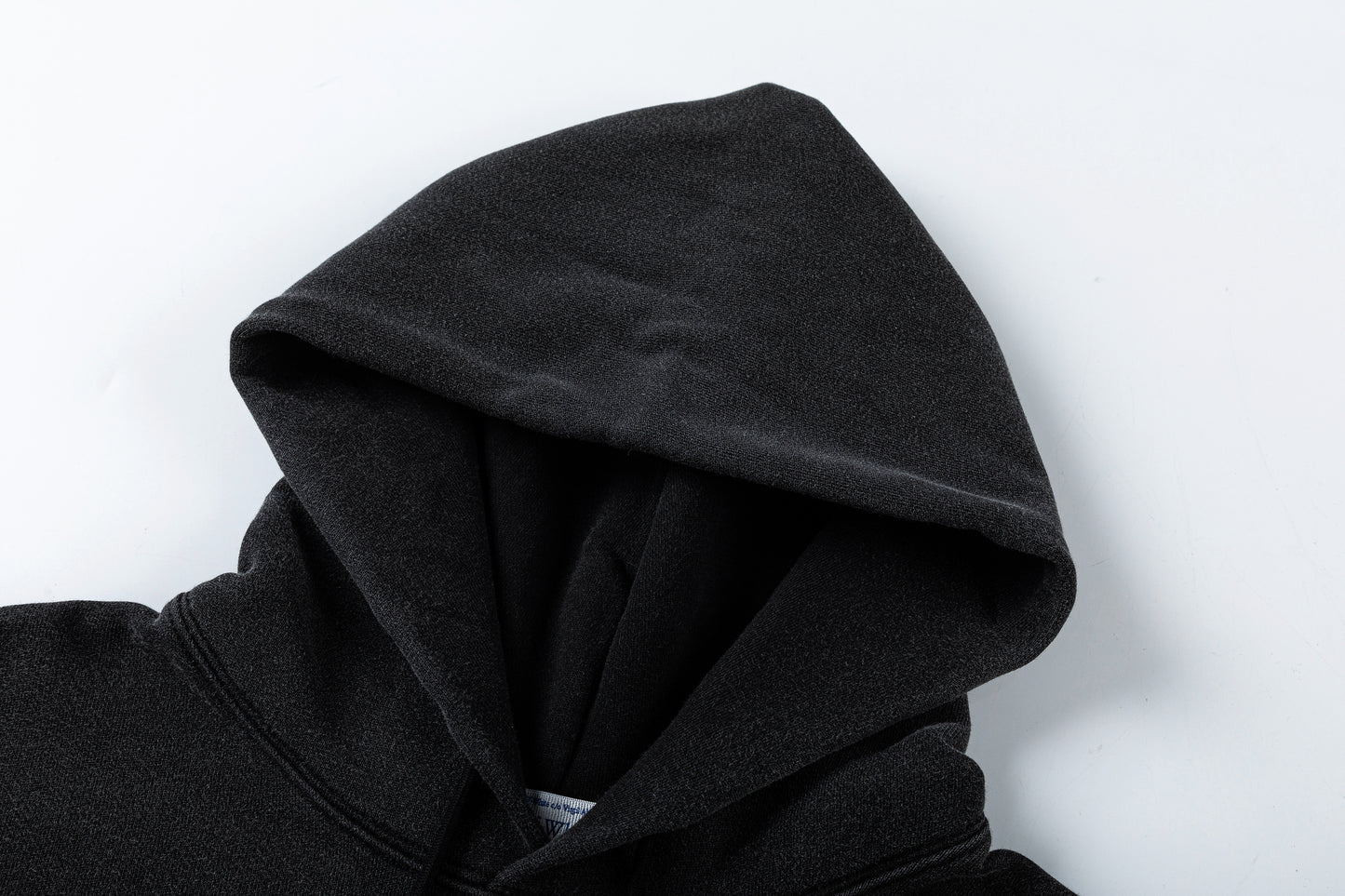 Off white 460g heavy washed hooded sweatshirt 9075