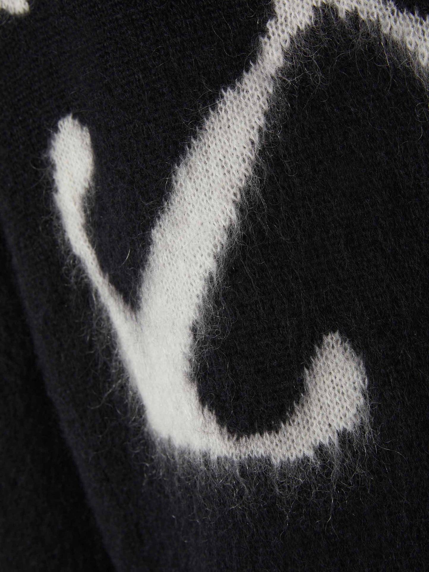 OFF WHITE OW mohair striped arrows 393