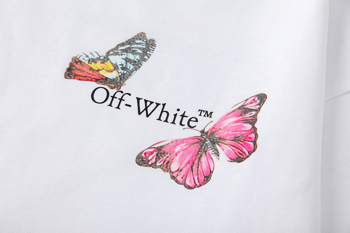 OFF-WHITE Cotton Short-sleeved T-shirt 9071