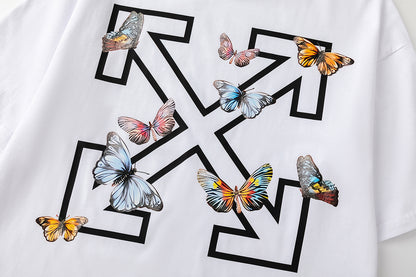OFF-WHITE Cotton Short-sleeved T-shirt 9071