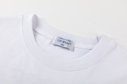 OFF-WHITE Cotton Short-sleeved T-shirt 9057