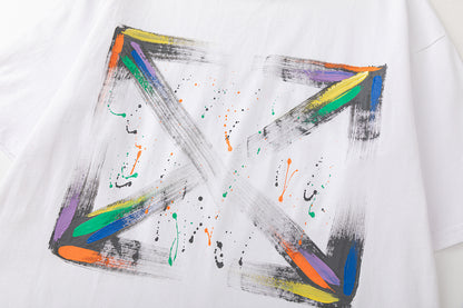 OFF-WHITE Cotton Short-sleeved T-shirt 9069