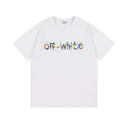 OFF-WHITE Cotton Short-sleeved T-shirt 9069