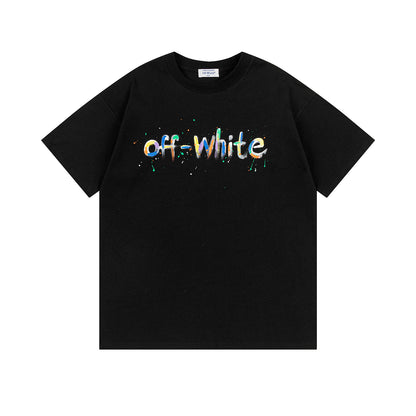 OFF-WHITE Cotton Short-sleeved T-shirt 9069
