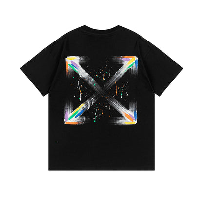 OFF-WHITE Cotton Short-sleeved T-shirt 9069