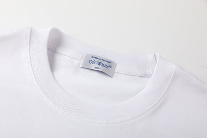 OFF-WHITE Cotton Short-sleeved T-shirt 9055